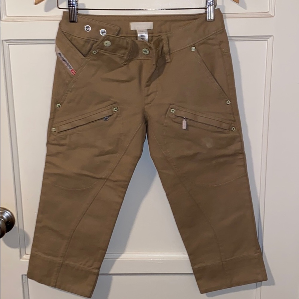 Diesel knee length jeans